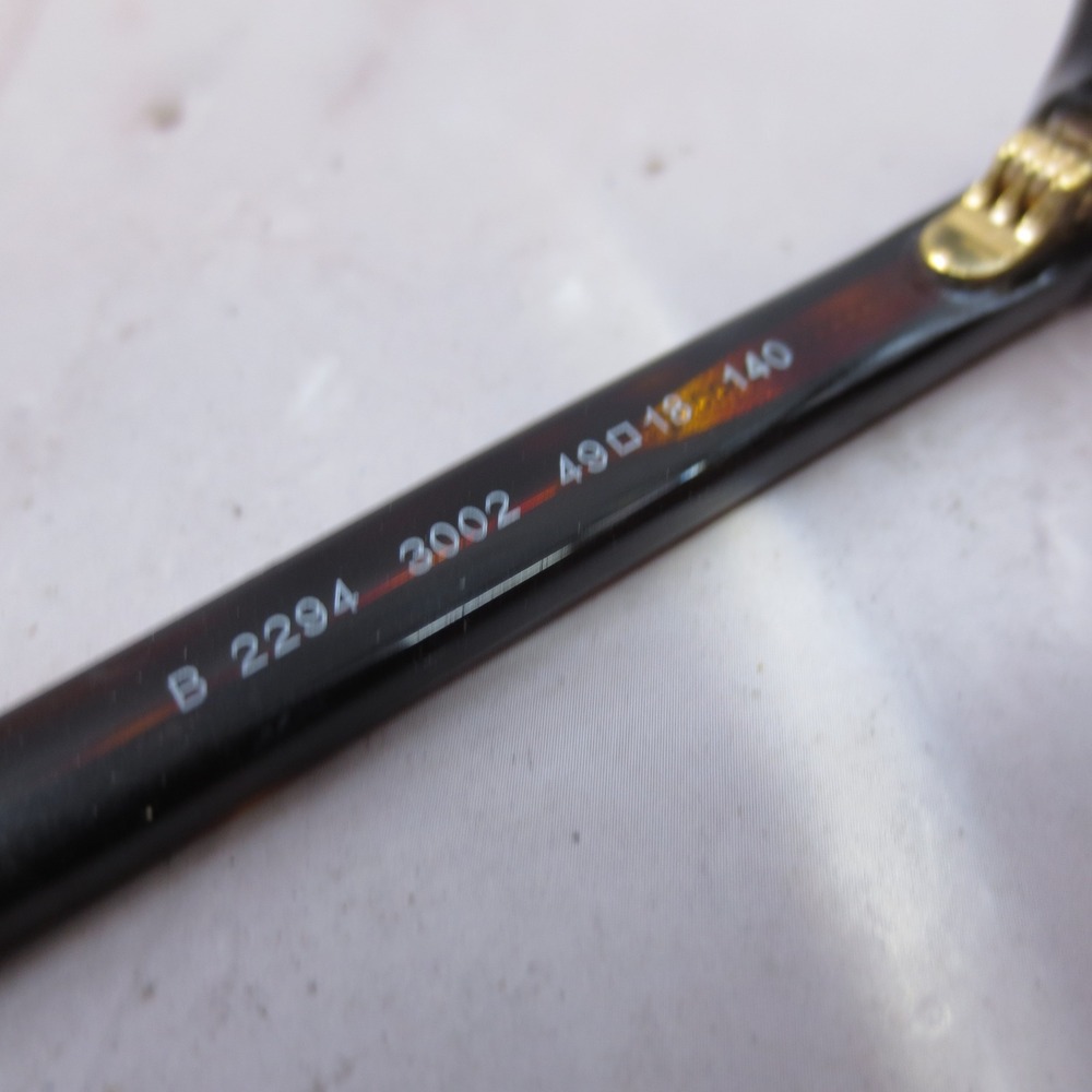 Burberry B 2294 3002 Dark Tortoise Geometric Eyeglass Frames Womens  49-18-140 - Picture 6 of 7